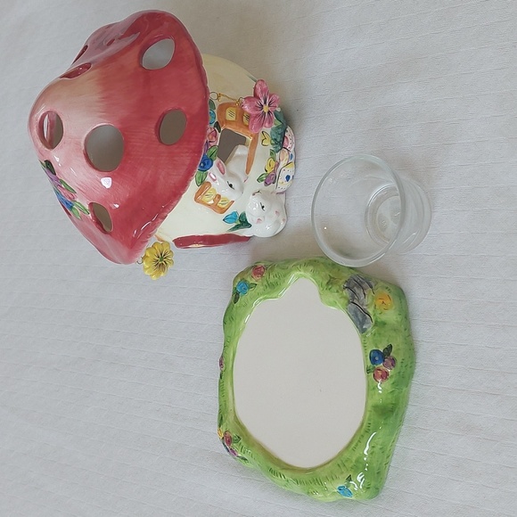 🦋Penco Industries Ceramic candle holder NWOT - Picture 11 of 12